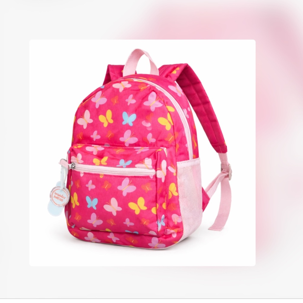Wonder Nation Children's Butterflies Backpack, 15” - Picture 2 of 4